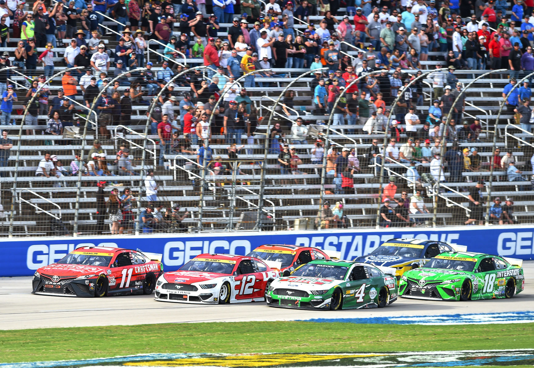 Three wide